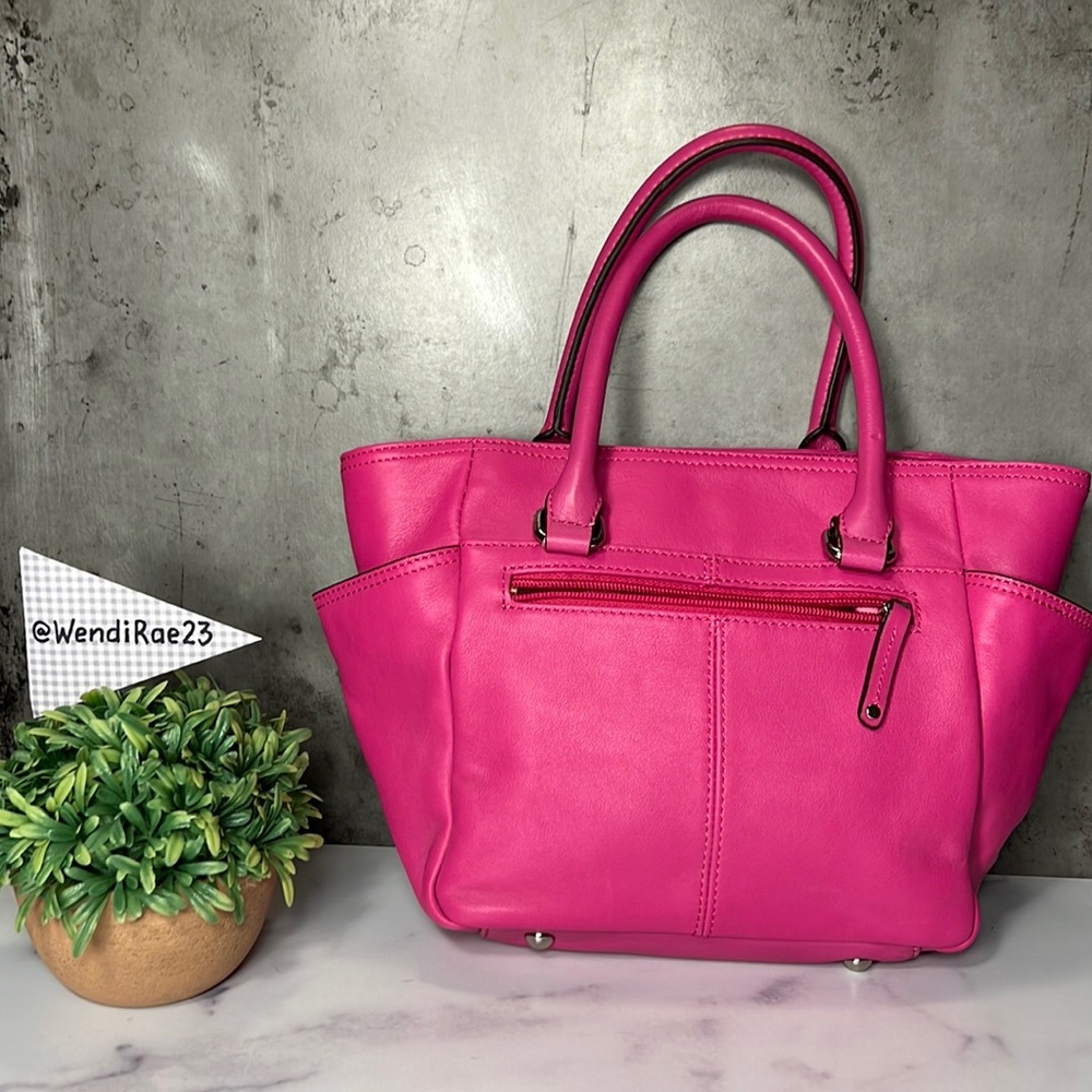 Tignanello hot pink purse